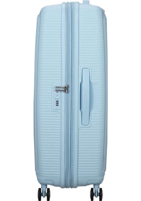 SoundBox 77cm Valigia da stiva L AMERICAN TOURISTER | SOUNDBOX 77/28PASTEL BLUE